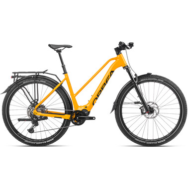 ORBEA KEMEN MID SUV 10 TRAPEZ Electric Trekking Bike Orange 2023 0